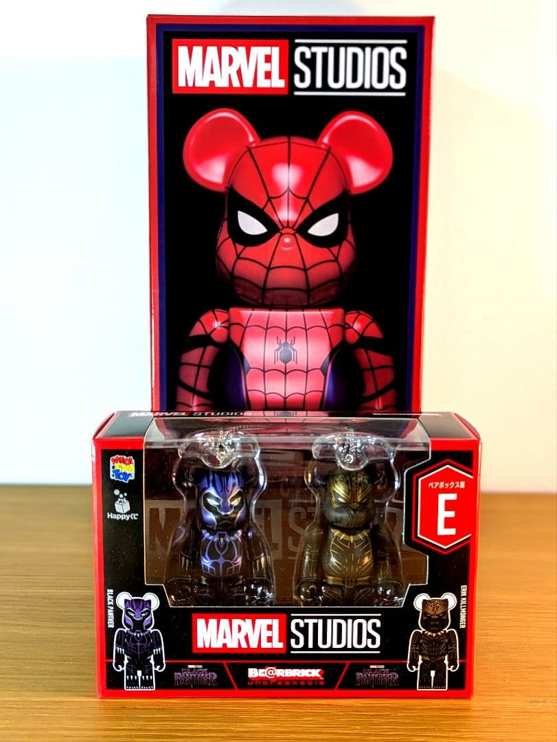 MARVEL BE@RBRICK 400% SPIDER-MANフィギュアセット