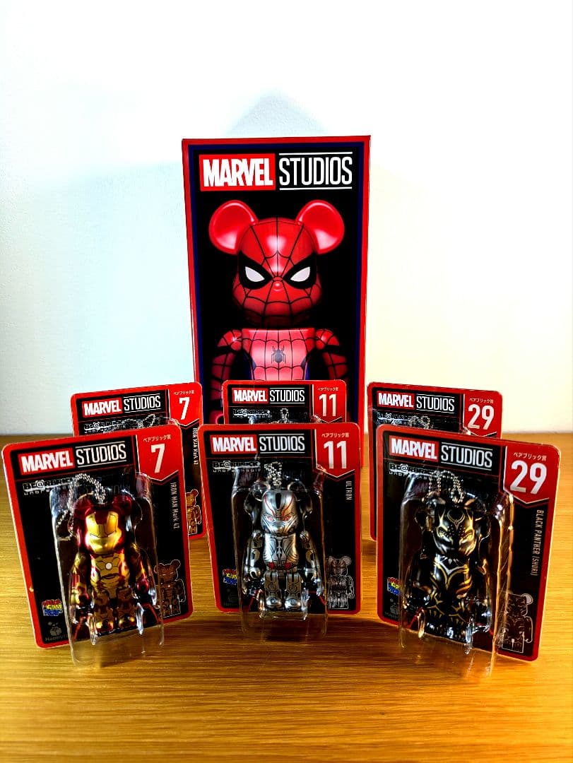 MARVEL BE@RBRICK 400% SPIDER-MANフィギュアセット