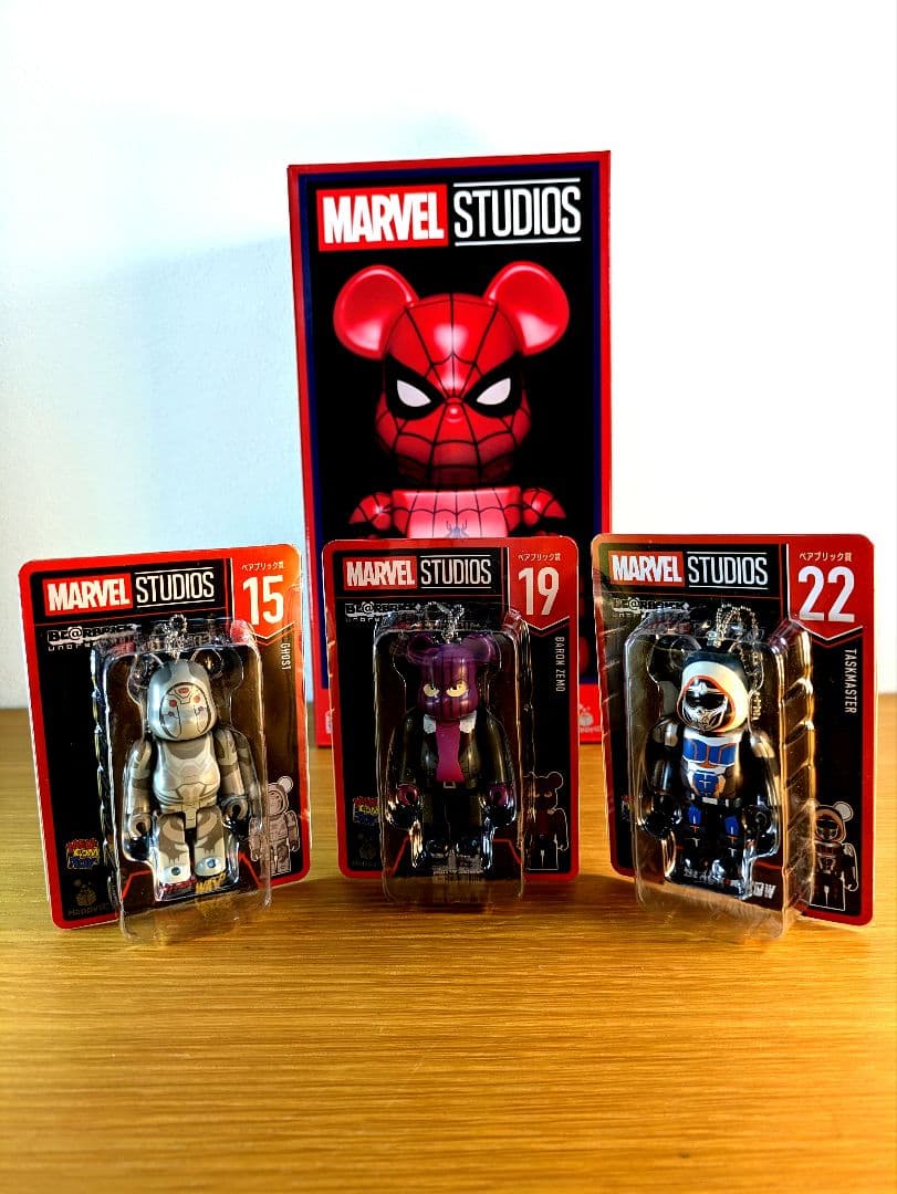 MARVEL BE@RBRICK 400% SPIDER-MANフィギュアセット