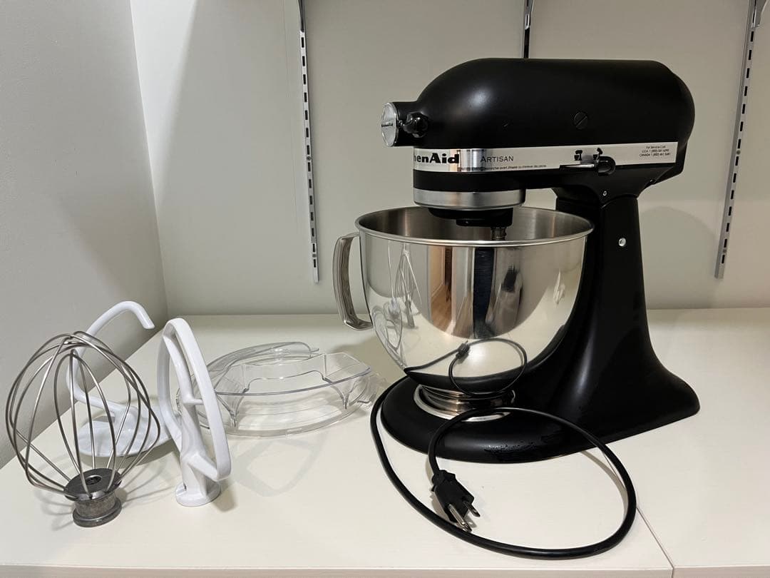 KitchenAid Artisan スタンドミキサー ブラック
