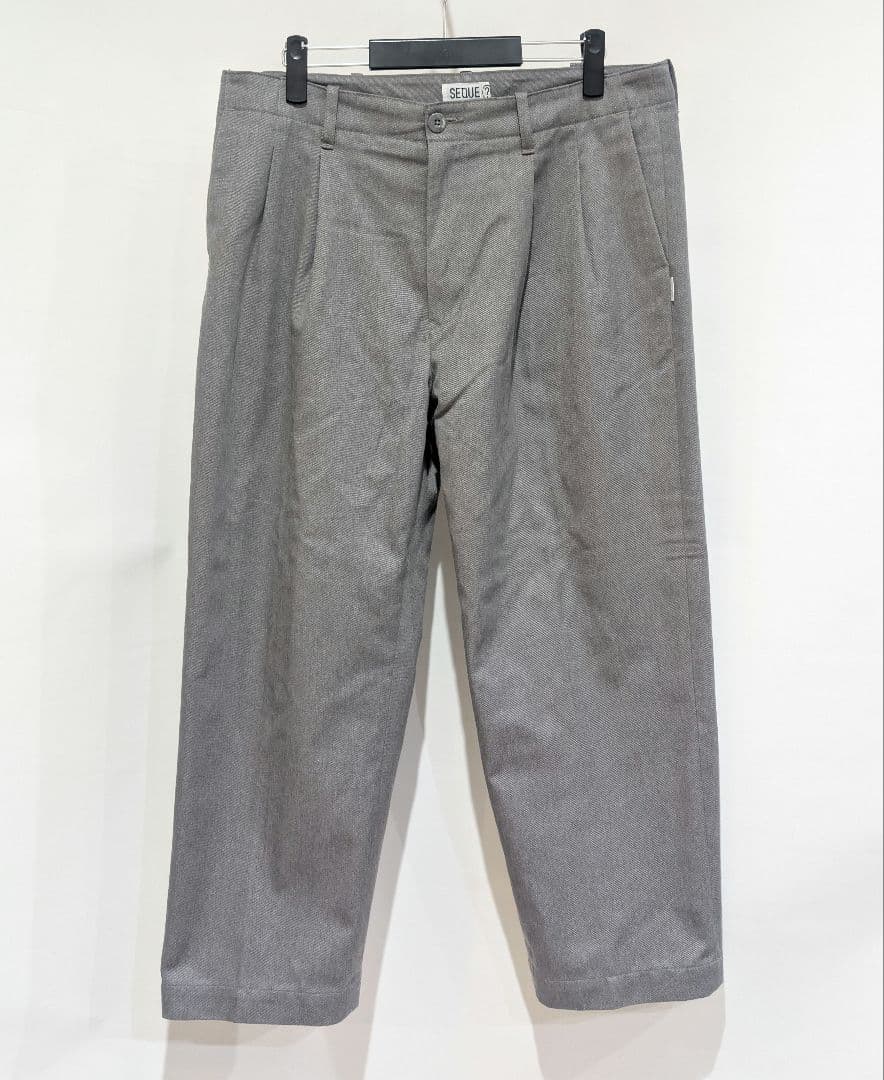 SEQUEL TWO TUCK PANTS TYPE-C ツータック パンツ