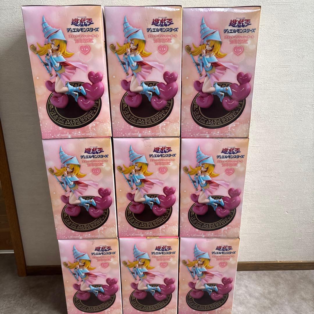 遊戯王ブラック・マジシャン・ガールフィギュア9点セット