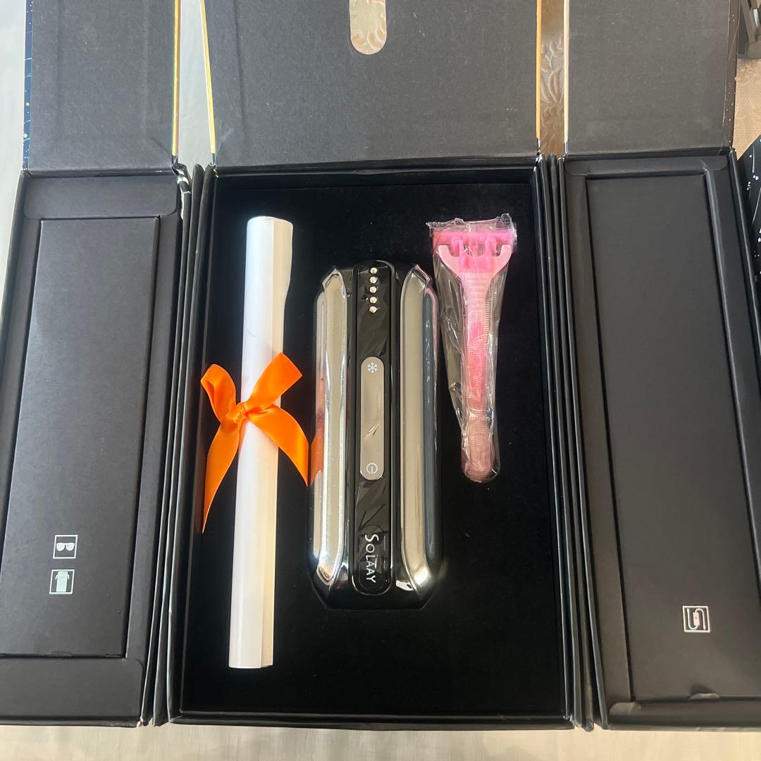 新品SOLAAY IPL脱毛美容器美容器 ムダ毛のケア家庭用全身使用 男女兼用