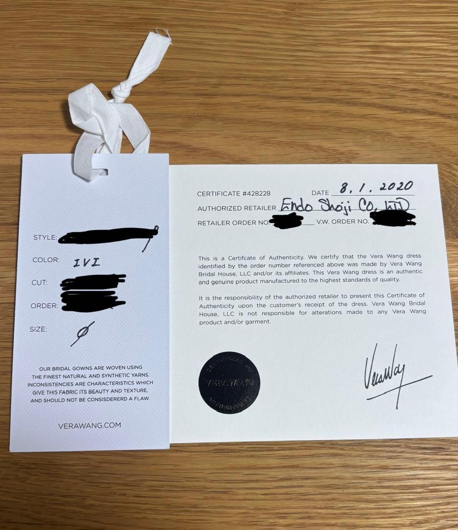 【限定セール】VeraWang Hayley US0ヘイリー