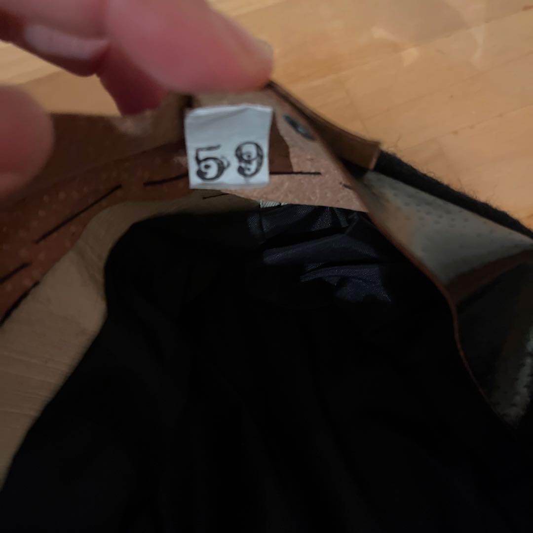 WASEDA 早稲田大学　学帽　角帽　59cm