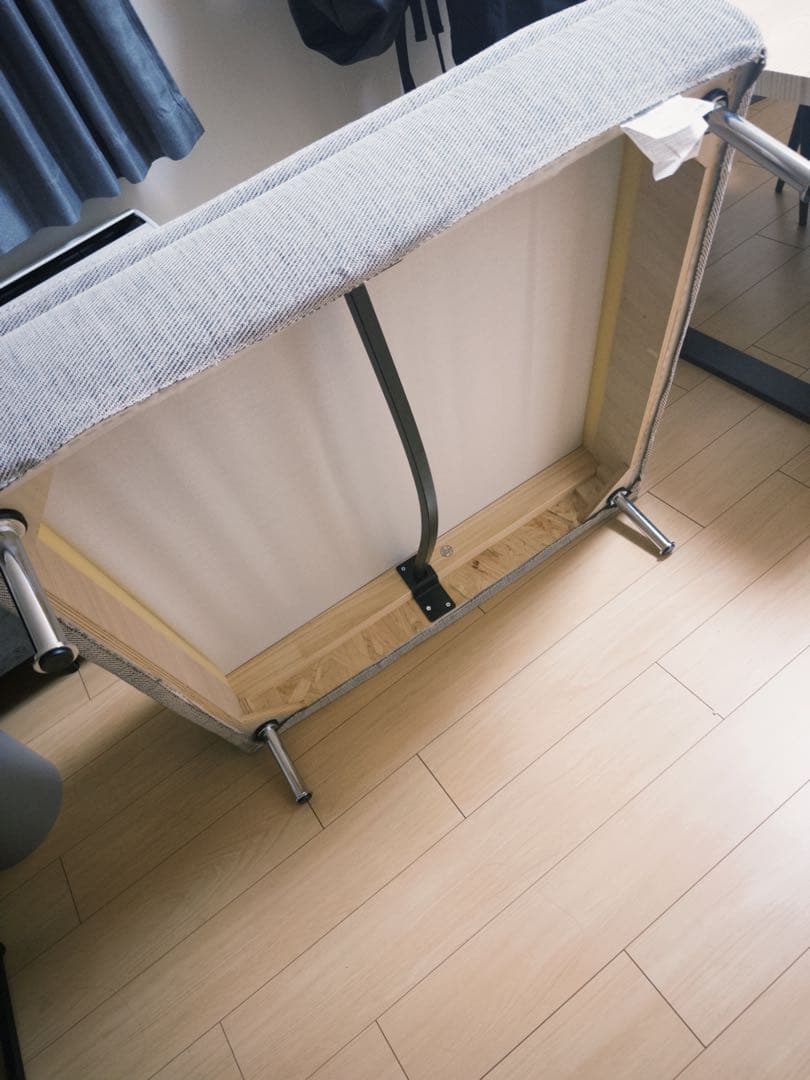 ソーデルハムン オットマン、ヴィーアルプ ベージュ/ブラウン