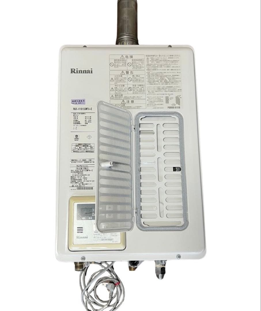 Rinnaiリンナイ 都市ガス給湯器 RUX-V1615SWFA-E リモコン付