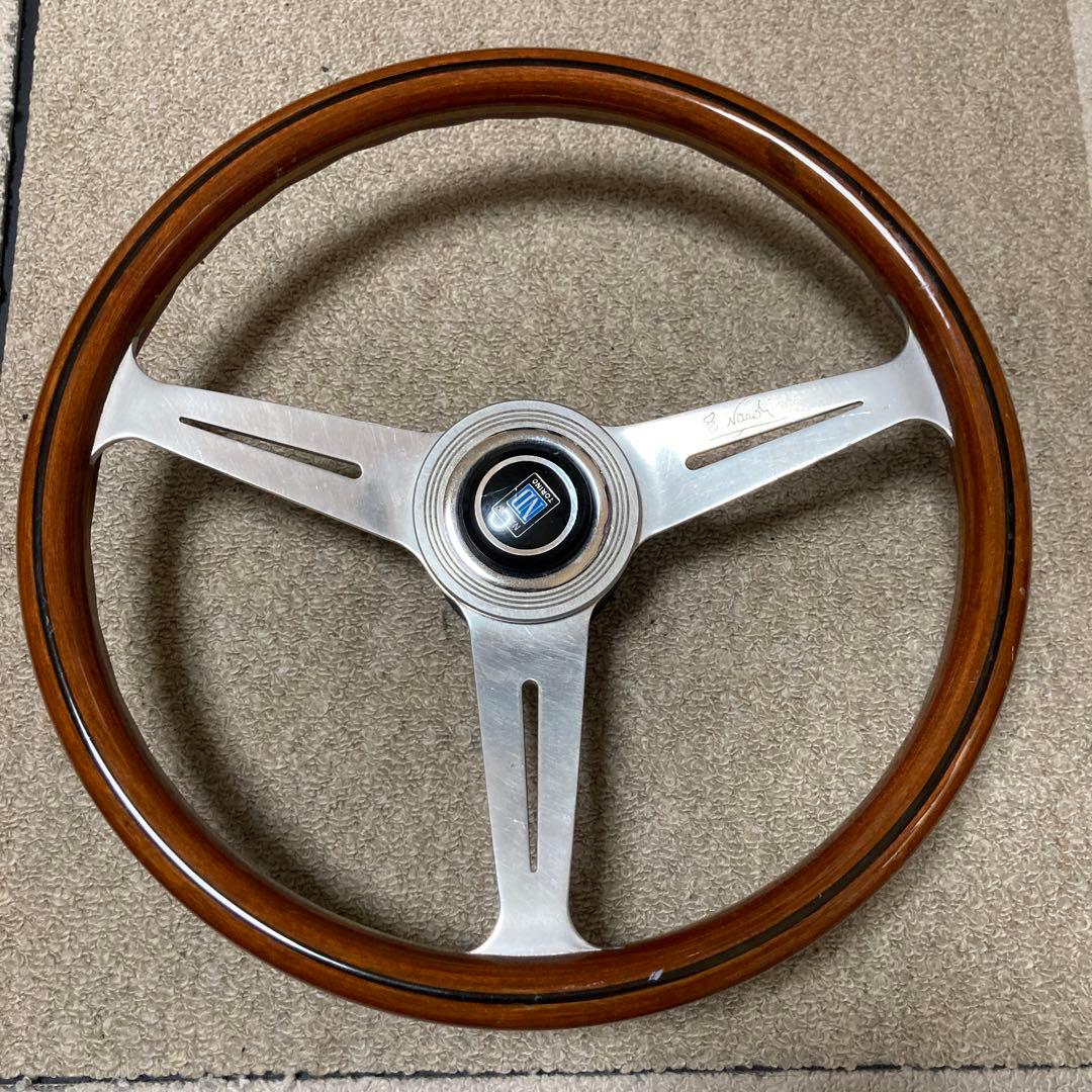 FS！当時物　ナルディ　クラシック　ウッド　ステアリング　NARDI正規品
