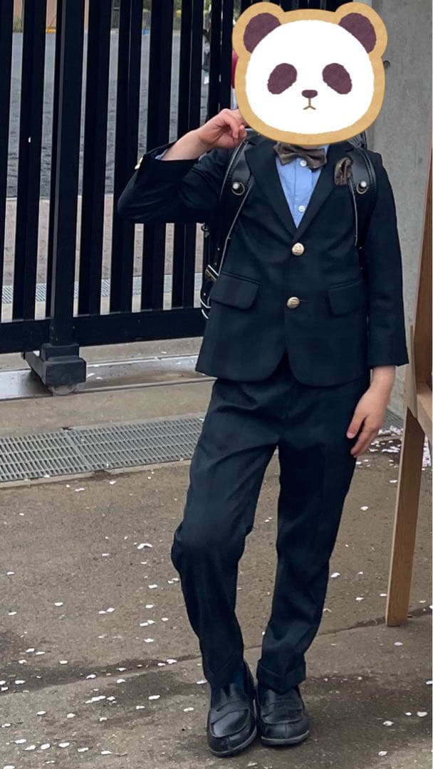 ユナイテッドアローズ スーツ セレモニー ブラックウォッチ 110 120