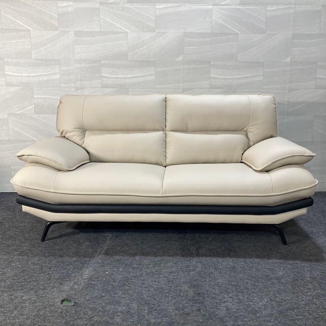 ニトリ 革張りソファ ロゾ Nシールド アンチウイルス 2人がけ d4807