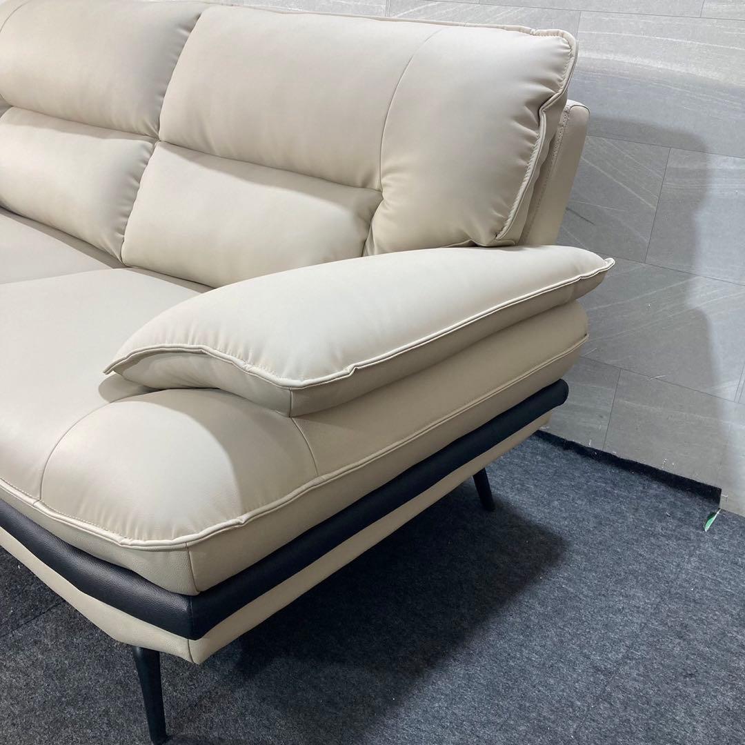 ニトリ 革張りソファ ロゾ Nシールド アンチウイルス 2人がけ d4807