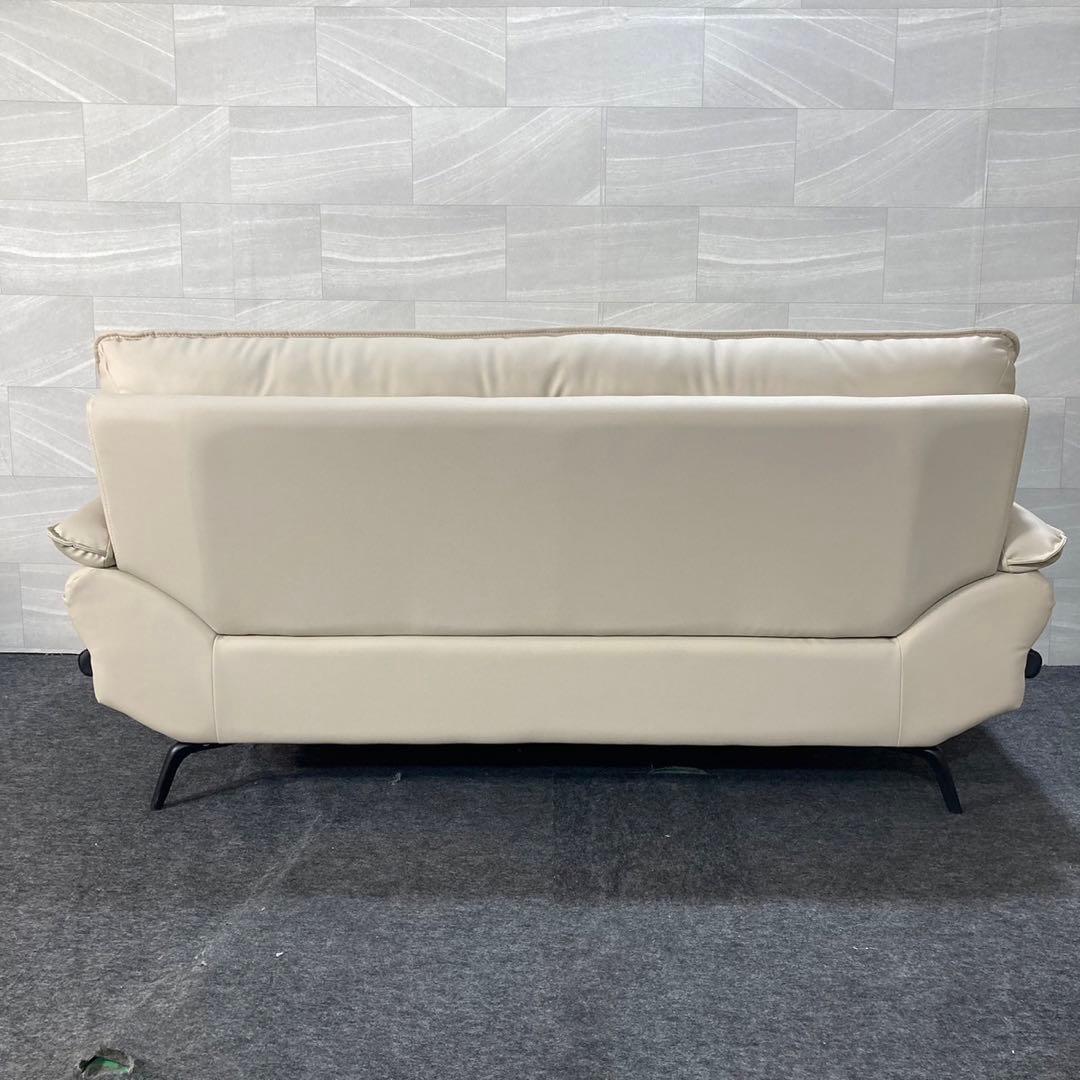 ニトリ 革張りソファ ロゾ Nシールド アンチウイルス 2人がけ d4807