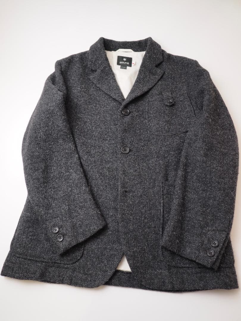 peak ダークグレー テーラードジャケット M 美品