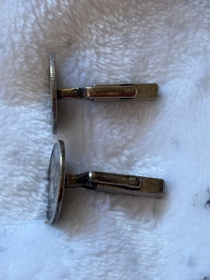 純銀製　銀製　ネクタイピン　カフスボタン　7点まとめ売り　44g