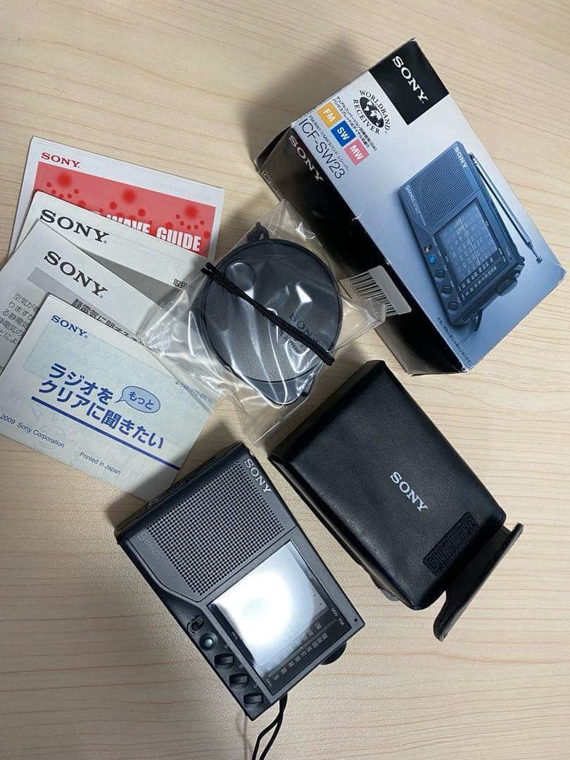 ソニー　ラジカセ　ICF-SW23