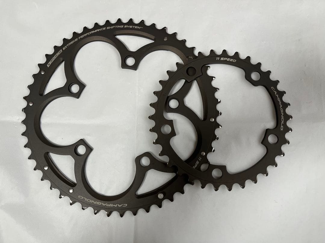 【ぽん太】　カンパニョーロ 50/34 11速 レコード チェーンリング