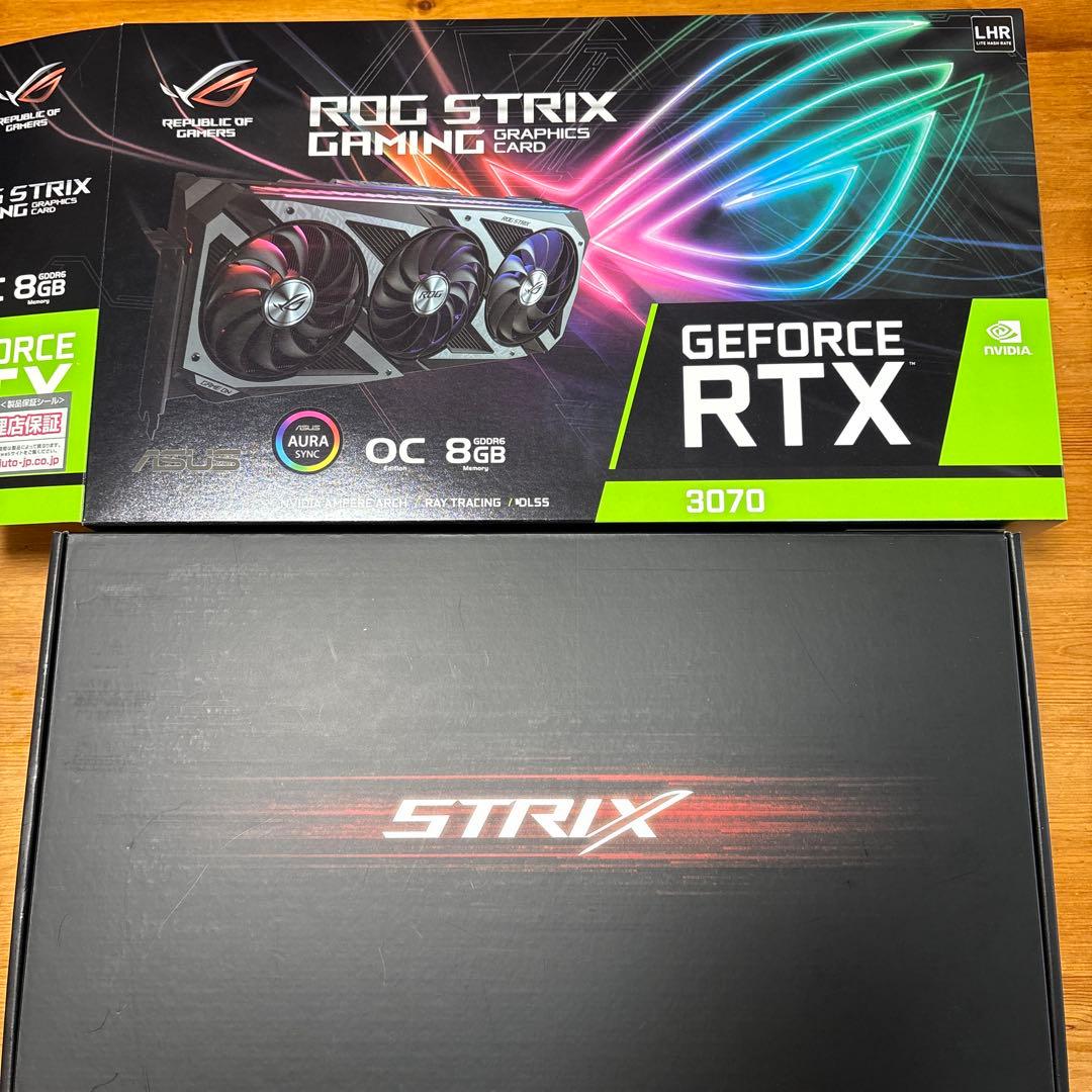 ROG-STRIX-RTX3070-8G-GAMING【中古】