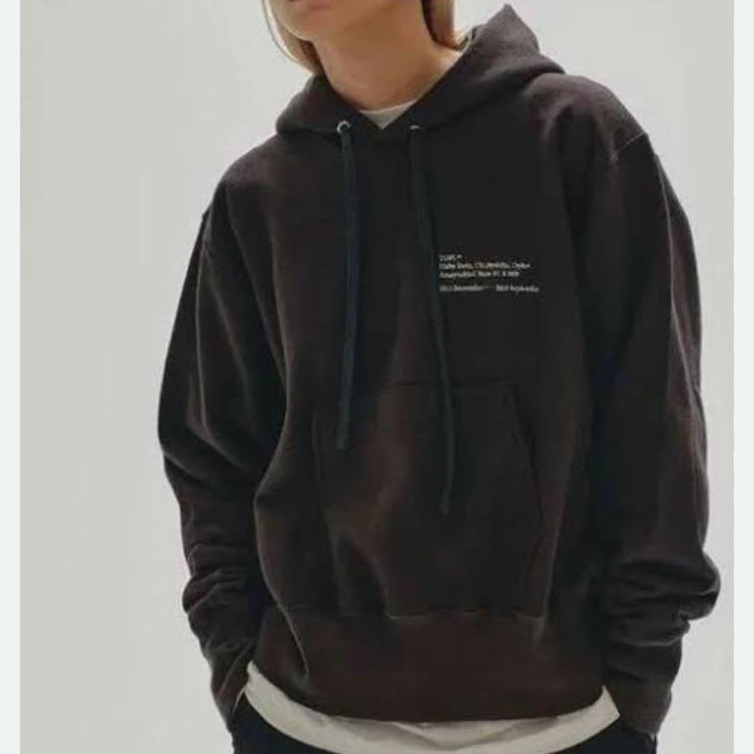 TODAYFUL Useful Sweat Parka ダークグレー