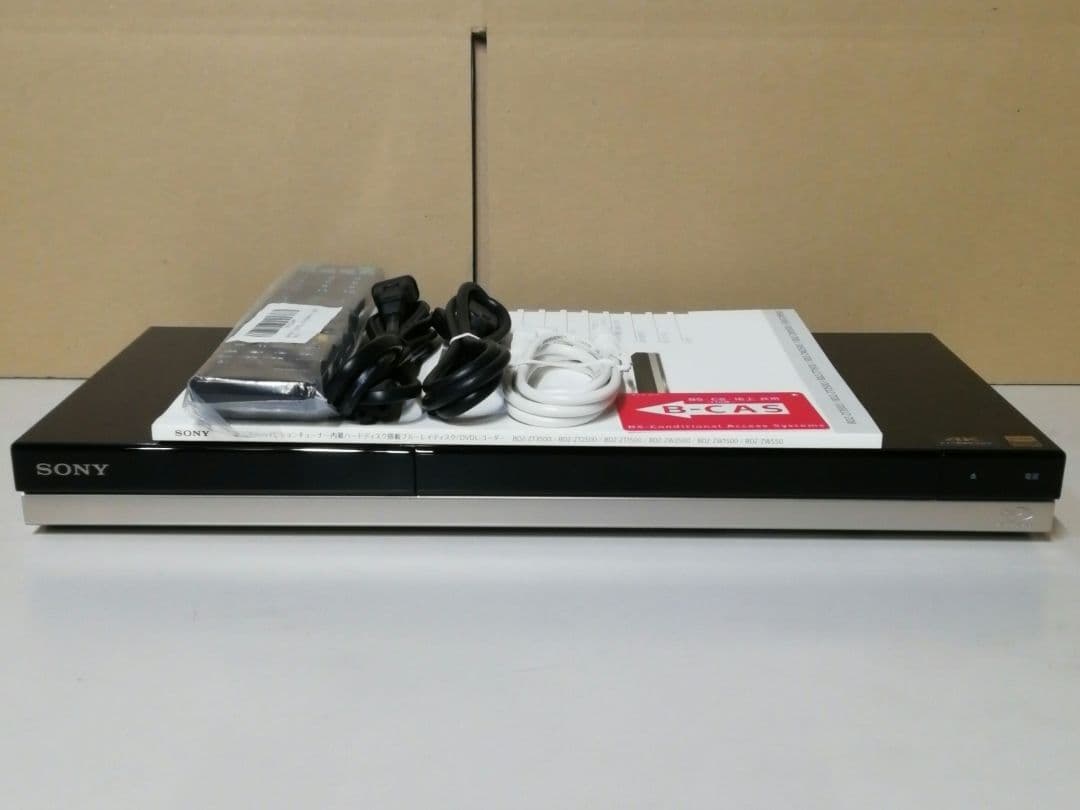 SONY BDZ-ZW1500　2TB/W録/無線LAN内蔵/SeeQVault