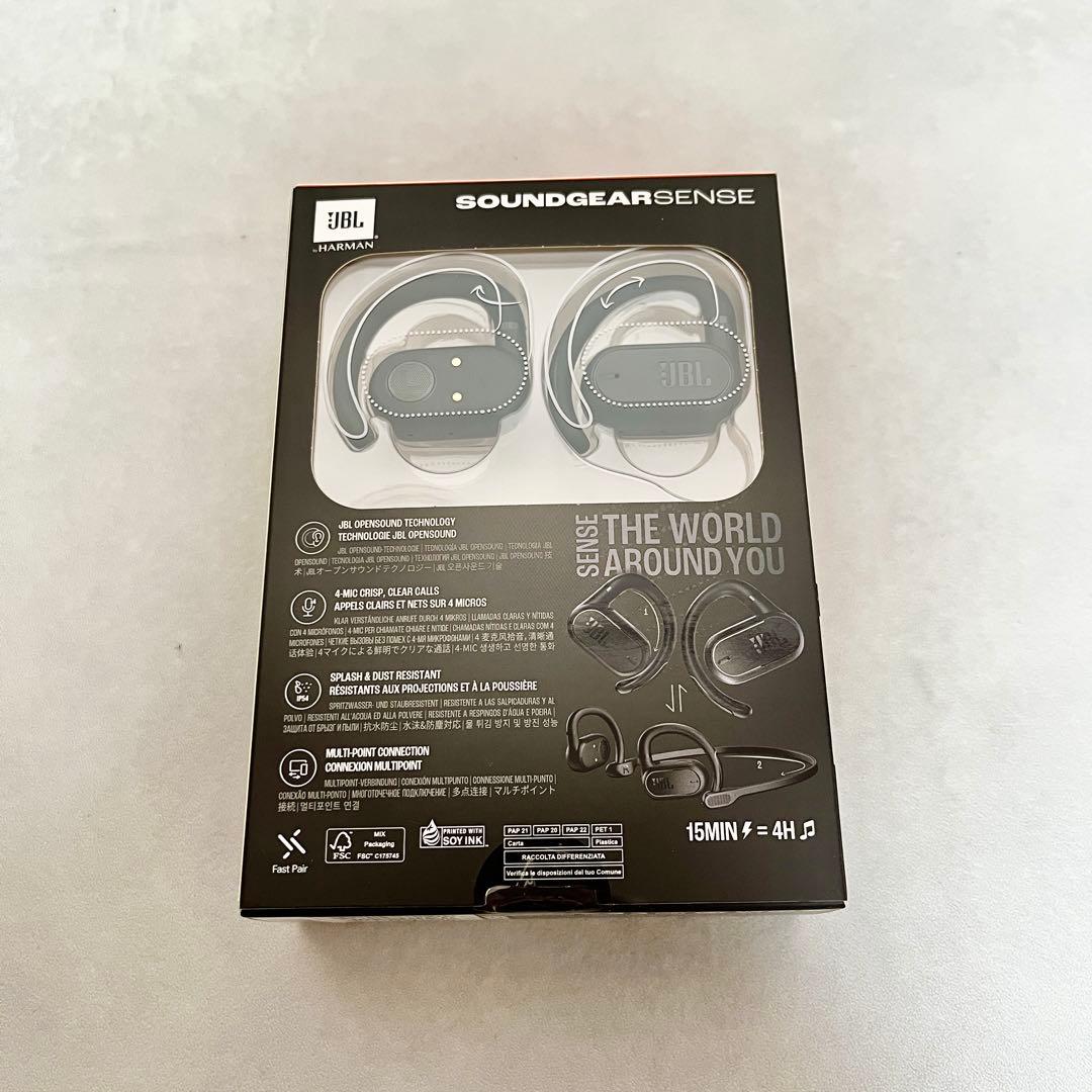 新品未開封JBL SOUNDGEAR SENSE オープンイヤーイヤホン