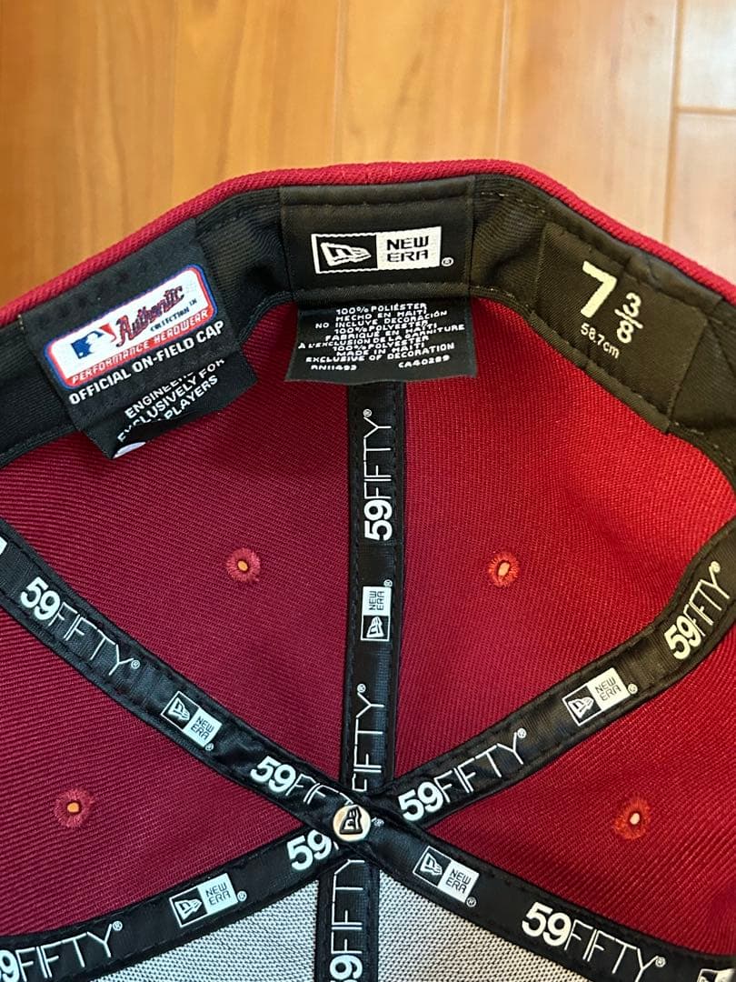 新品 フィリーズ 2025ポストシーズン59FIFTYキャップ 7 3/8