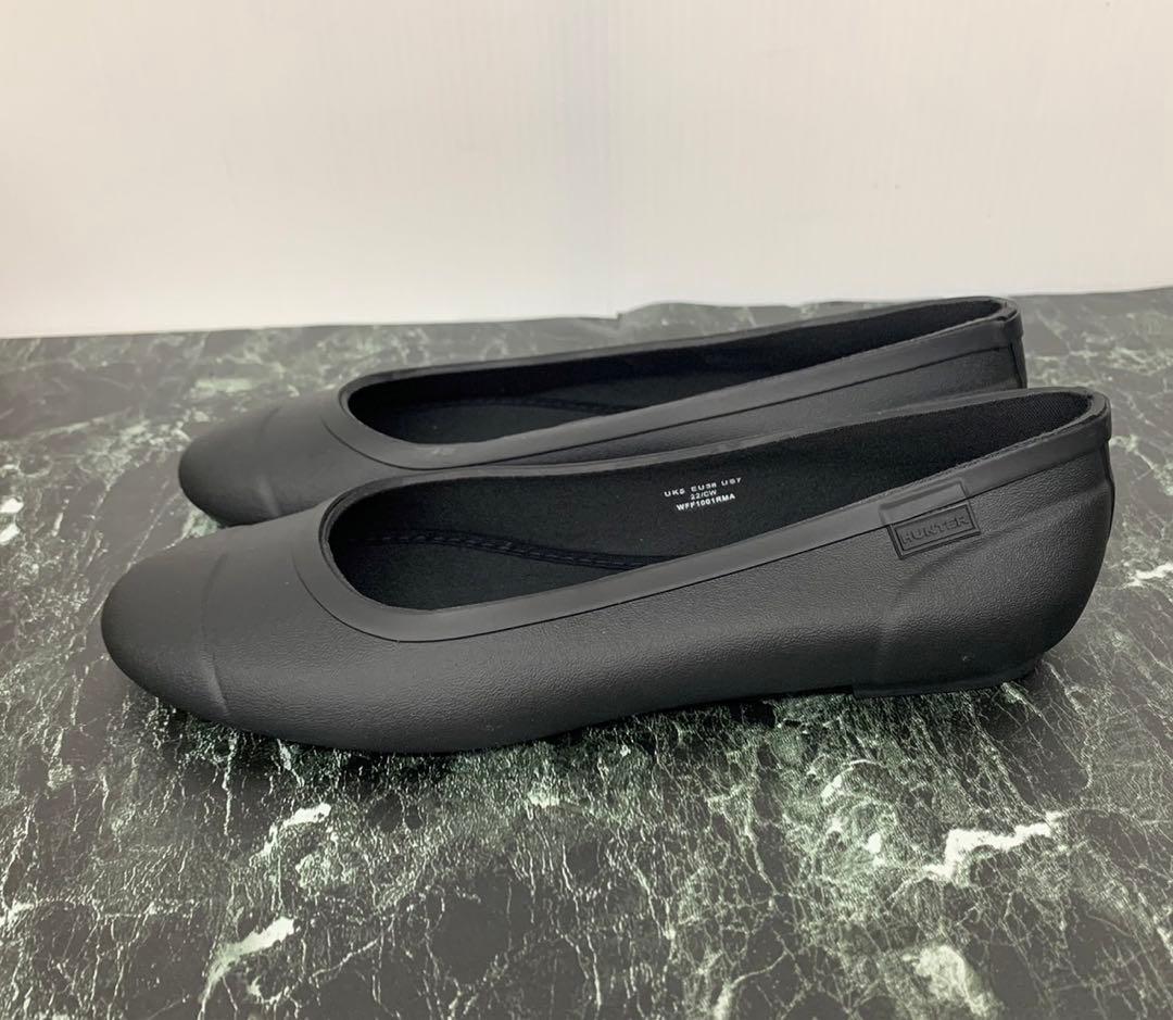 HUNTER レインシューズ 24cm ORIGINAL BALLERINA