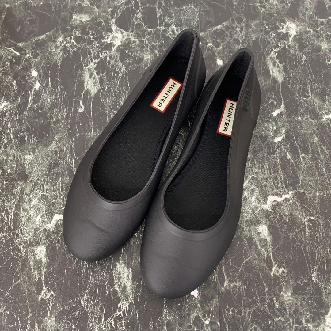 HUNTER レインシューズ 24cm ORIGINAL BALLERINA