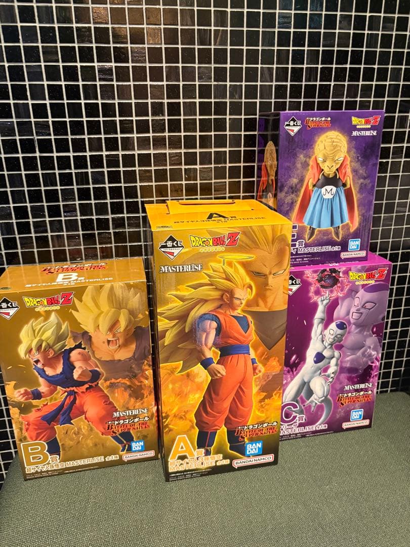 ドラゴンボール　一番くじ　フィギュアセット A賞B賞C賞E賞　セット売り