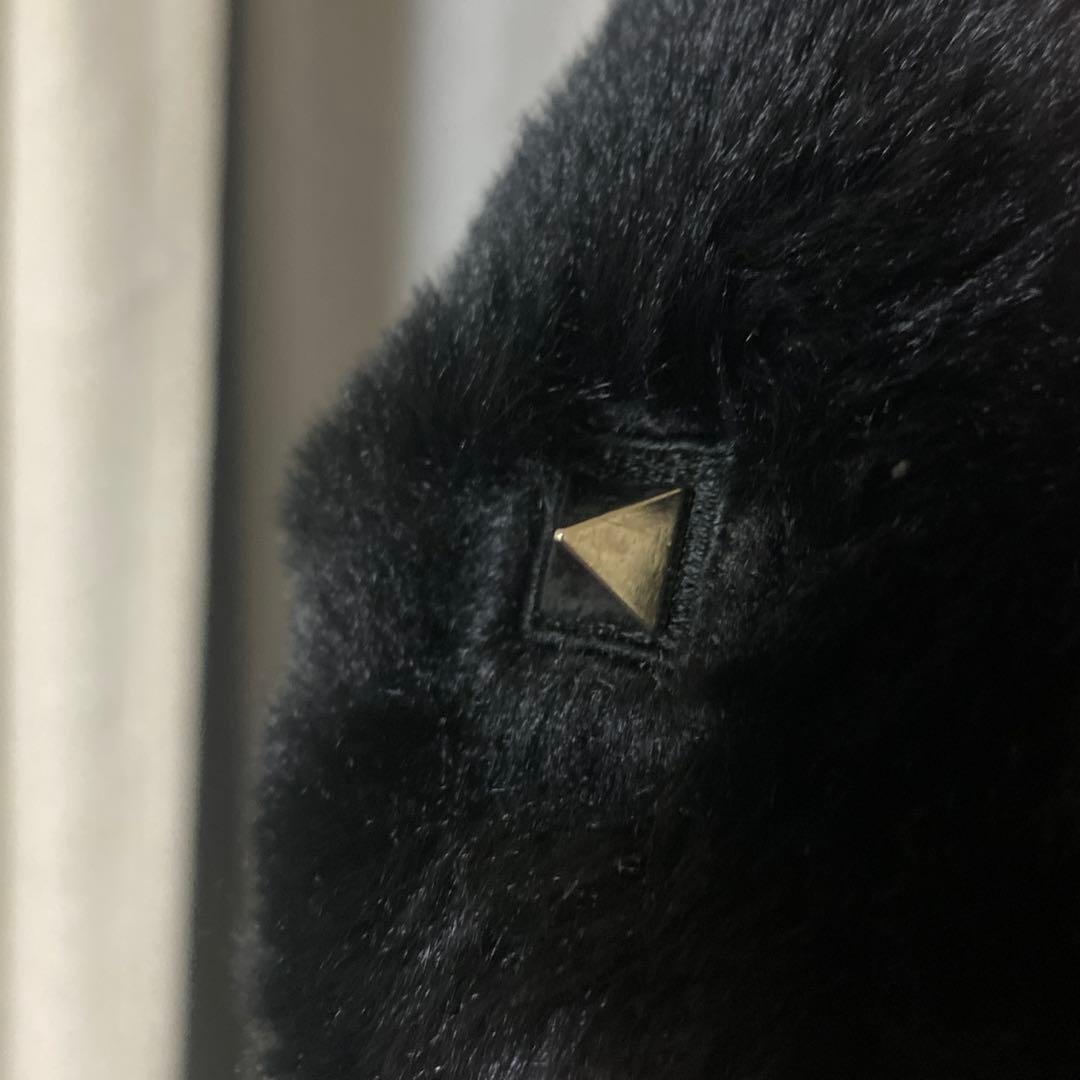 【中古】DimMoire BABY SHEEPファーパーカー ディムモアール