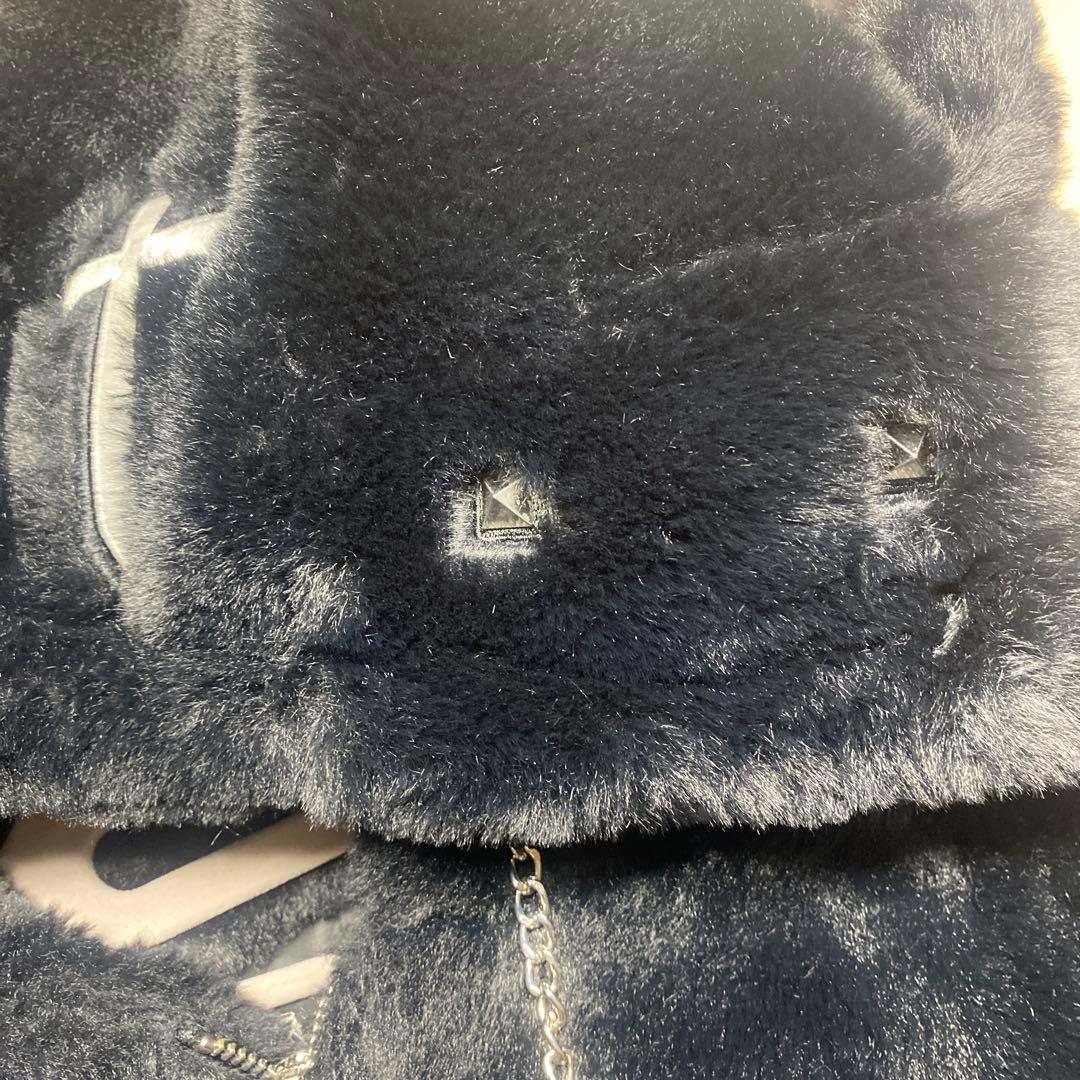 【中古】DimMoire BABY SHEEPファーパーカー ディムモアール