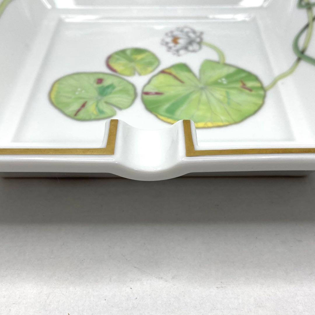 希少✨HERMES エルメス ナイルの庭 アッシュトレイ 灰皿 蓮の花