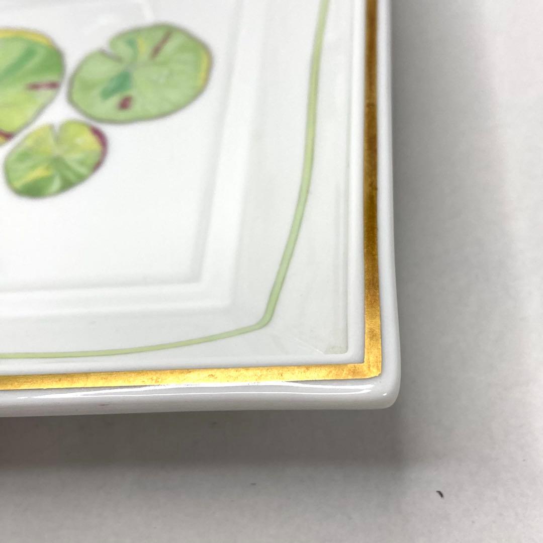 希少✨HERMES エルメス ナイルの庭 アッシュトレイ 灰皿 蓮の花