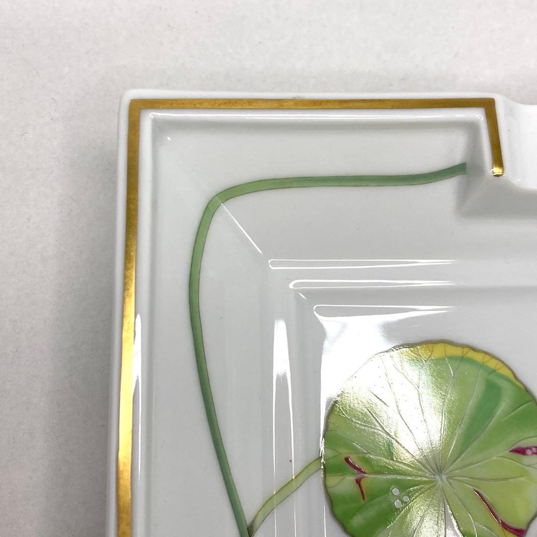 希少✨HERMES エルメス ナイルの庭 アッシュトレイ 灰皿 蓮の花