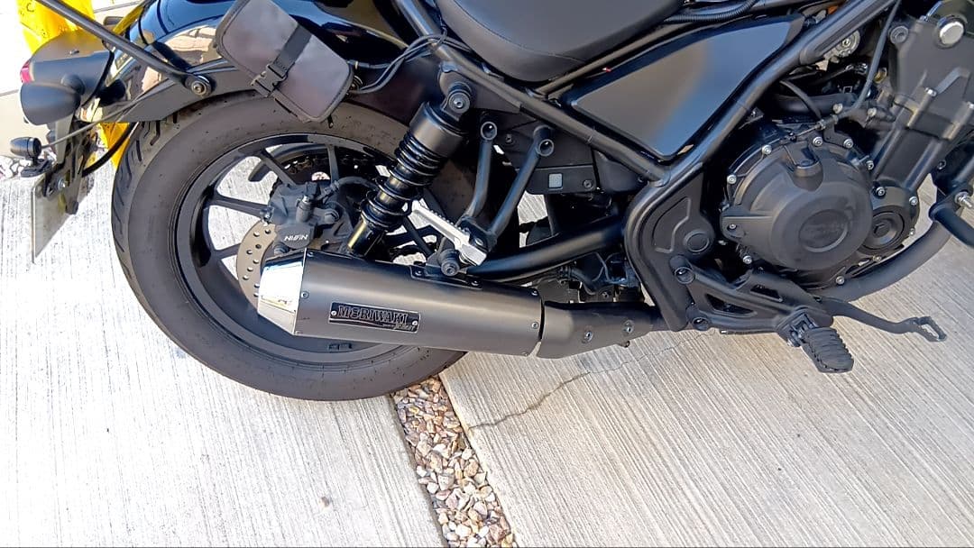 レブル500 モリワキマフラー