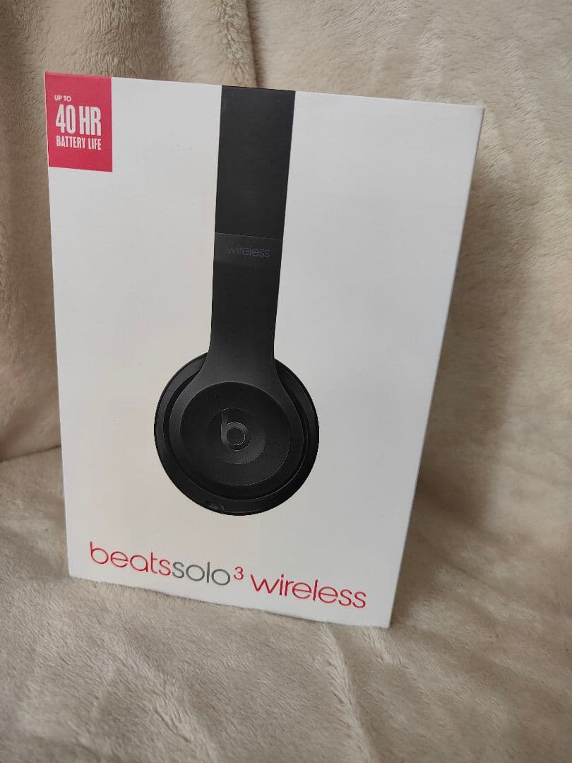 未使用beats solo 3 wireless ブラック