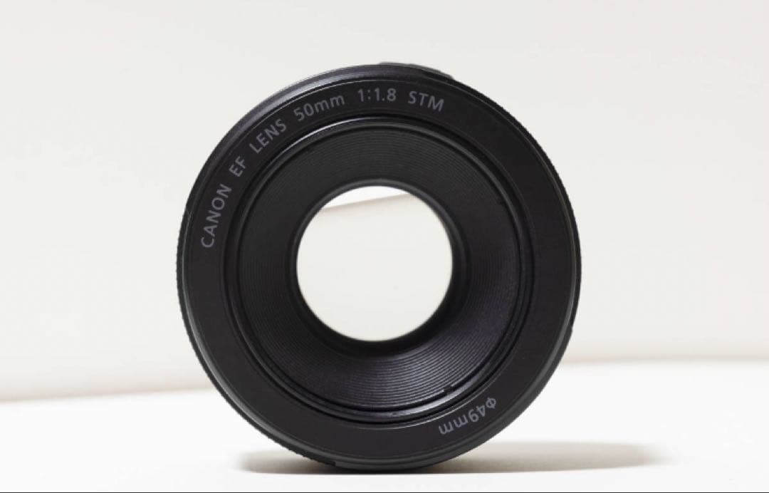 フルサイズ対応レンズ Canon EF LENS 50mm 1:1.8 STM