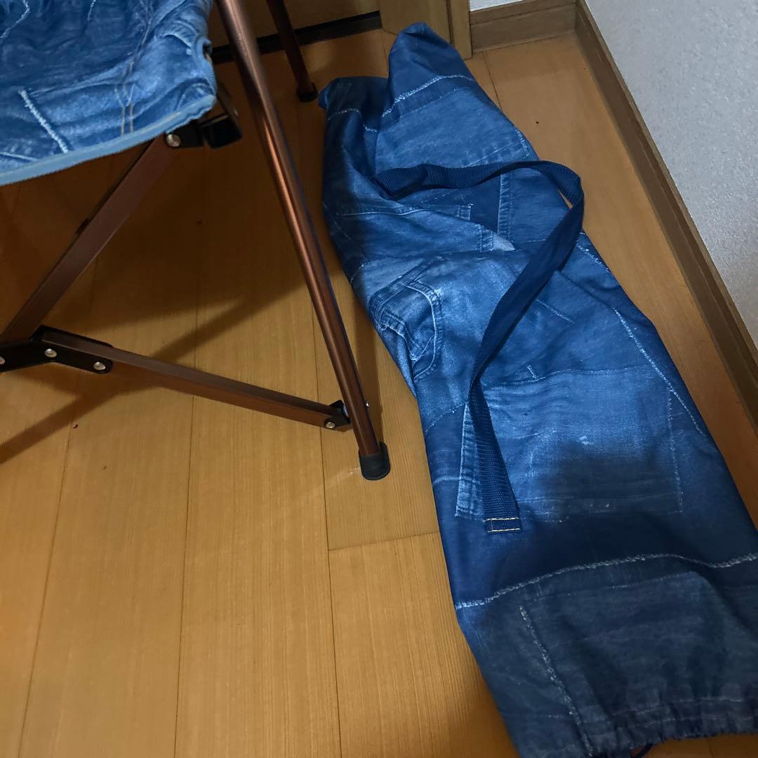 す*ん様 【廃盤品】Coleman レイチェア デニム コールマン キャンプチェ
