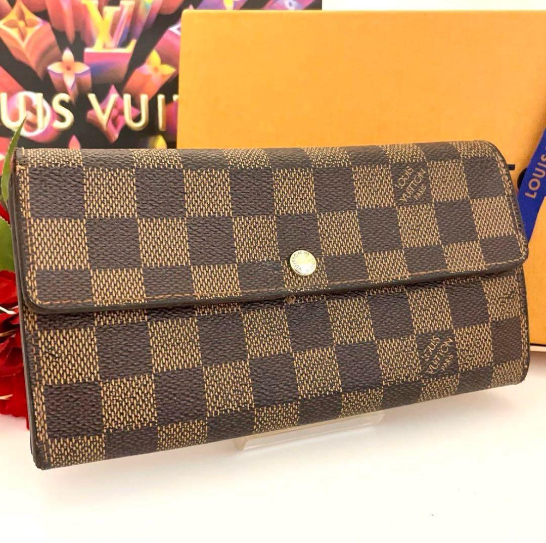 ✨️早い者勝ち✨️ルイ ヴィトン ポルトフォイユ サラ ダミエ 長財布 正規品