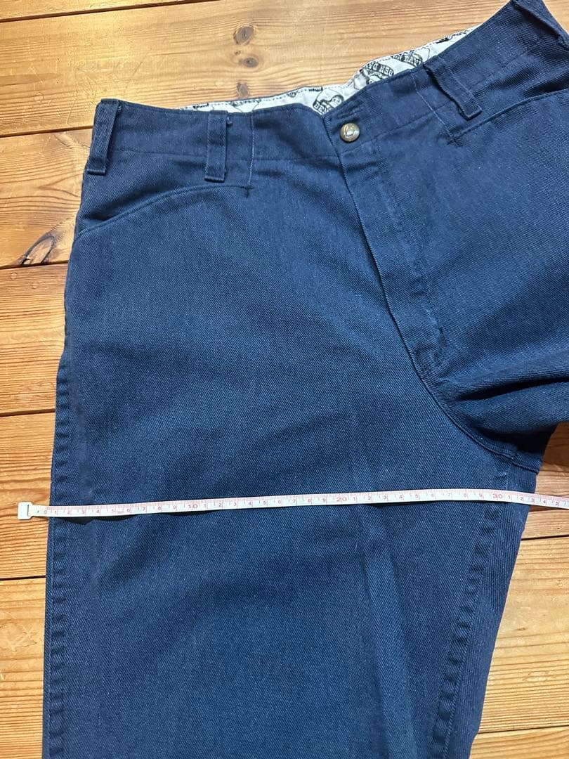 【W32】 USA製BEN DAVIS フリスコパンツ ネイビー色