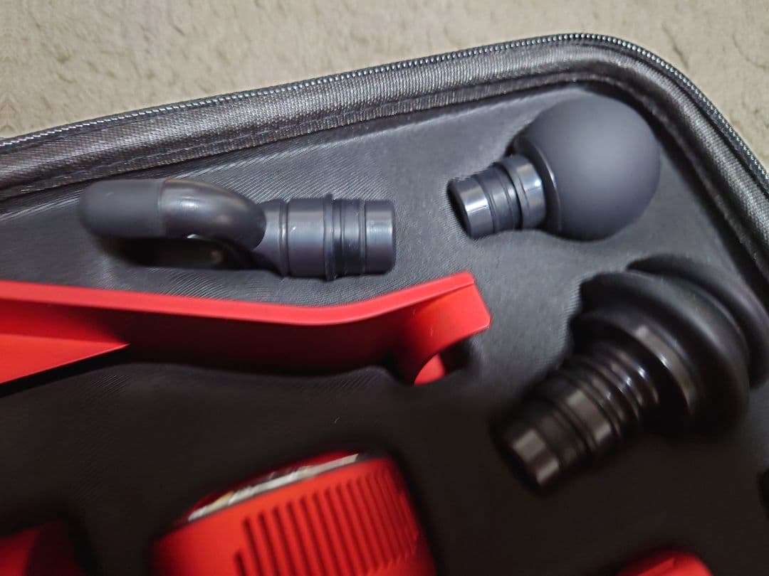 ドクターエアー/エクサガン/ホット＆クール/REG-03/レッド