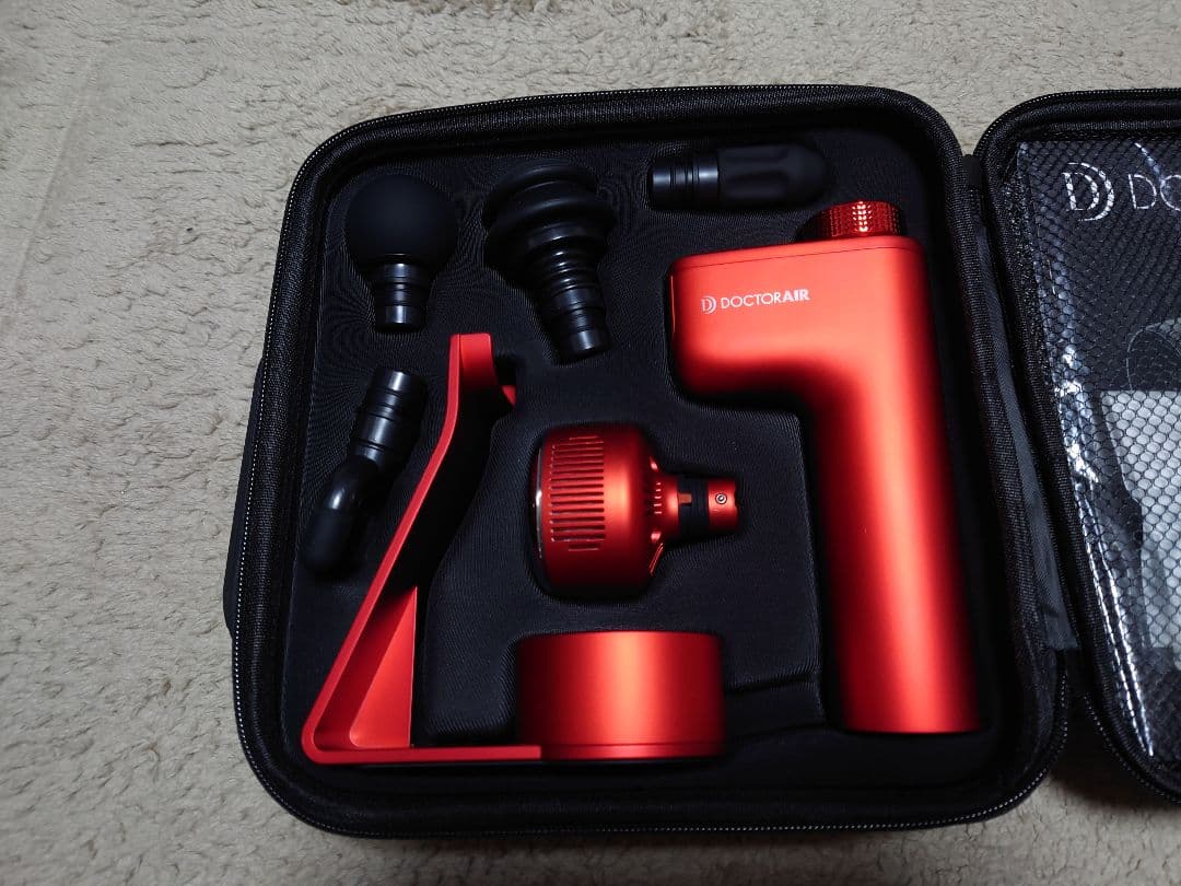 ドクターエアー/エクサガン/ホット＆クール/REG-03/レッド