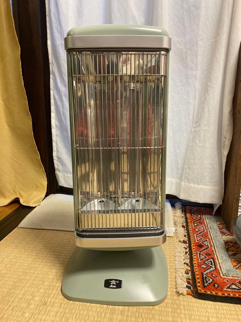 電気ヒーター ALADDIN CAH-2G10D(G) GREEN