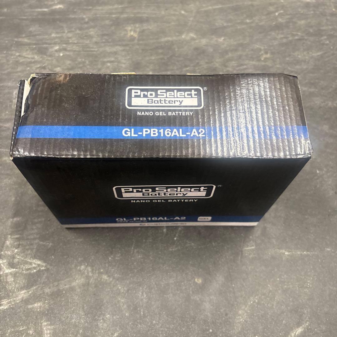 新品バッテリー　YB16AL-A2 充電済み