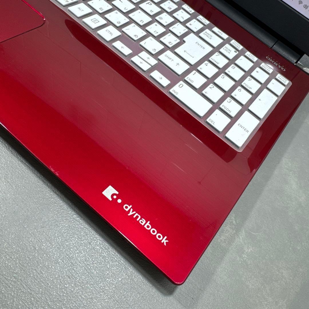 【高性能】東芝モデナレッド&ホワイト☘7世代i7☘新品SSD512GB