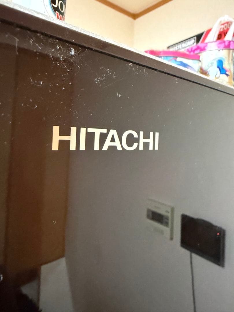製氷機のみ故障　HITACHI 冷蔵庫 R-WK6200G 615L 黒