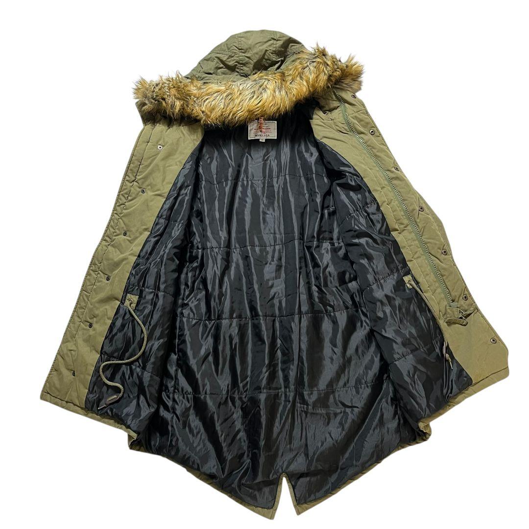 【 激レア 】 アヴィレックス　モッズコート　フード　ミリタリー　中綿　ファー