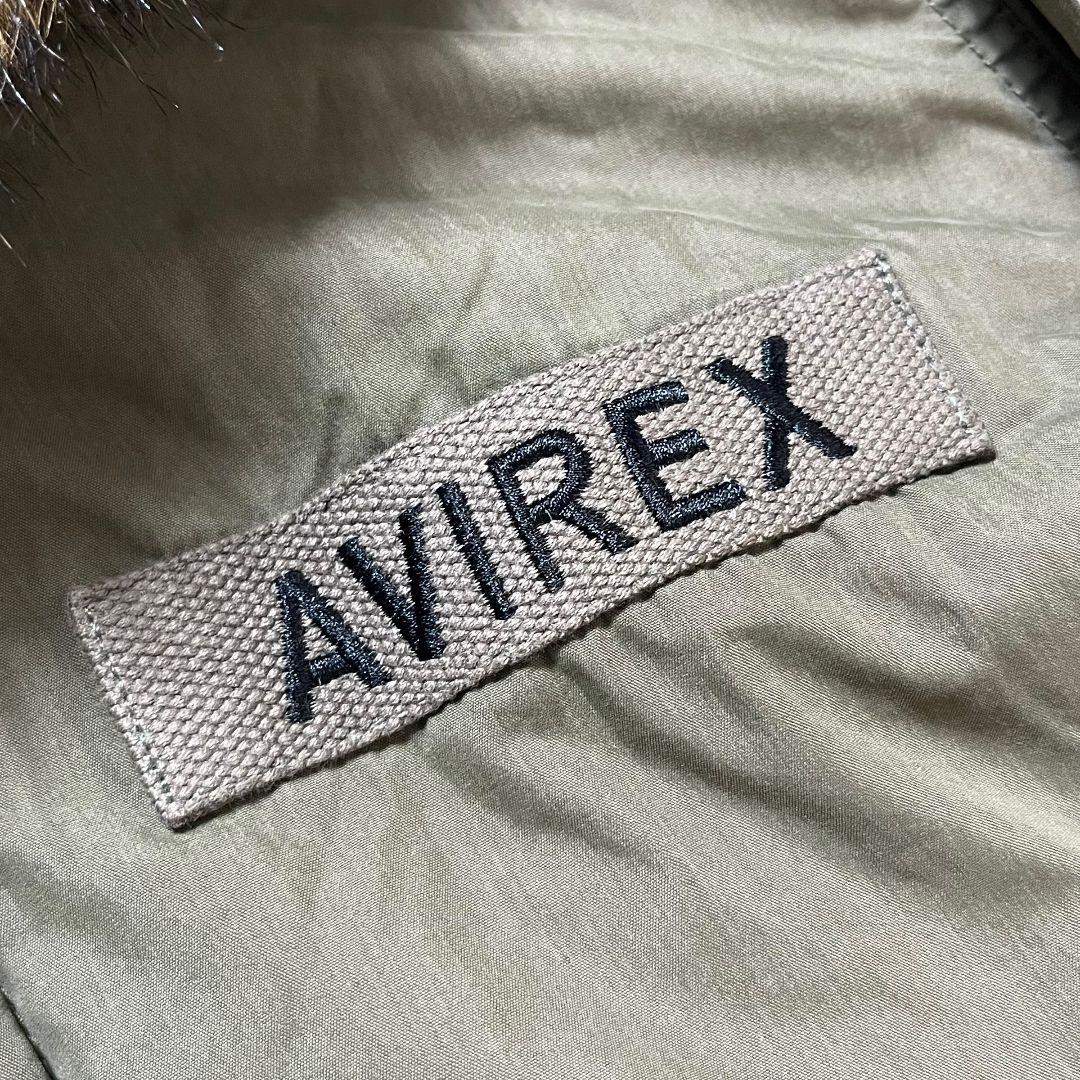 【 激レア 】 アヴィレックス　モッズコート　フード　ミリタリー　中綿　ファー