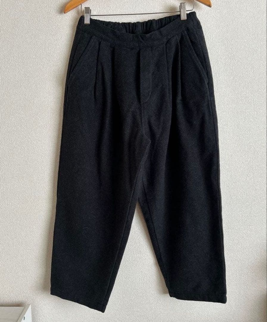 JOURNAL STANDARDLUXE コットンメルトンイージーテーパーパンツ