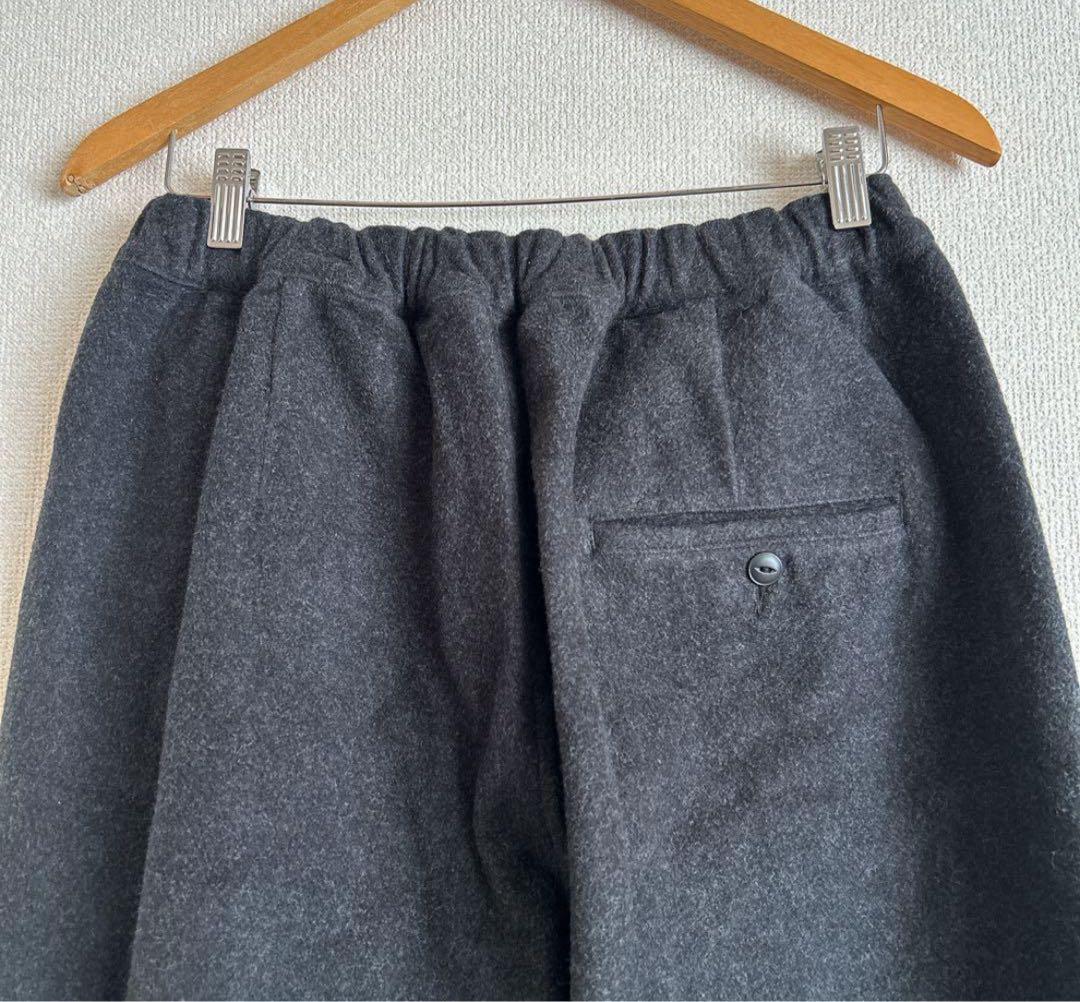 JOURNAL STANDARDLUXE コットンメルトンイージーテーパーパンツ