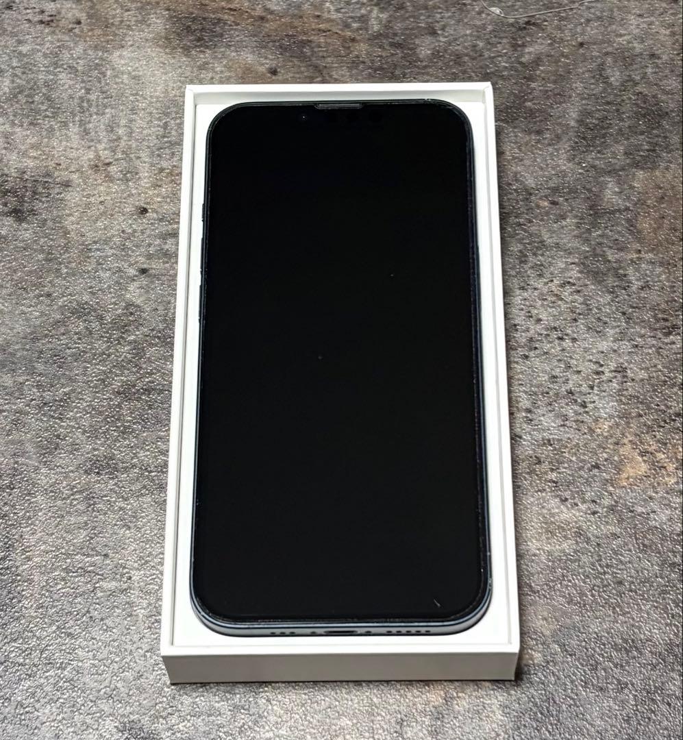 Apple iPhone 13 midnight 128gb ケース/フィルム付